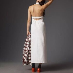 Anthropologie Maeve White Elastic Detail